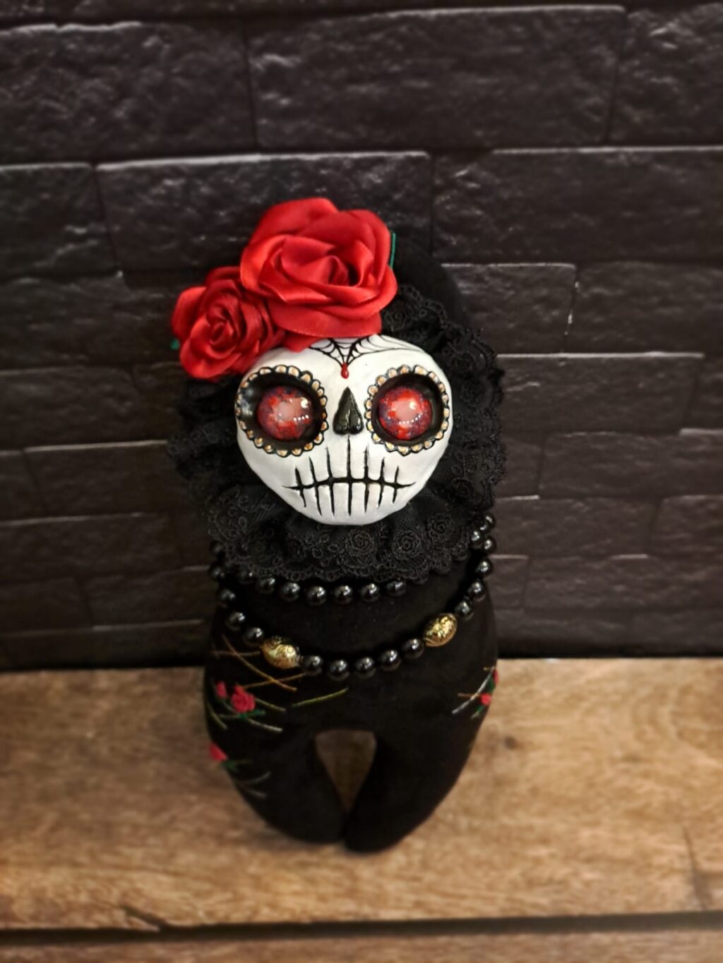 Авторская кукла Santa Muerte 27 см