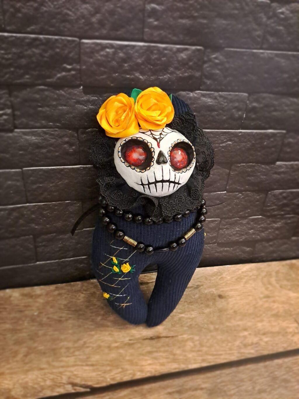 Интерьерная кукла Santa Muerte 25 cv