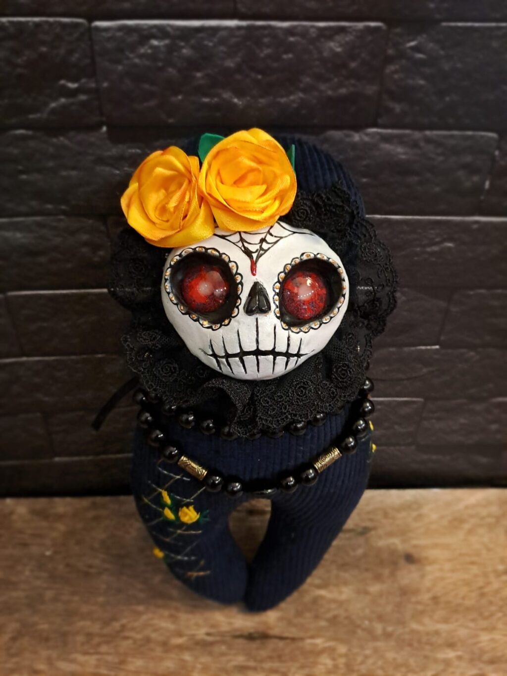 Интерьерная кукла Santa Muerte 25 cv