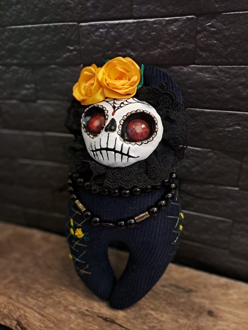 Интерьерная кукла Santa Muerte 25 cv