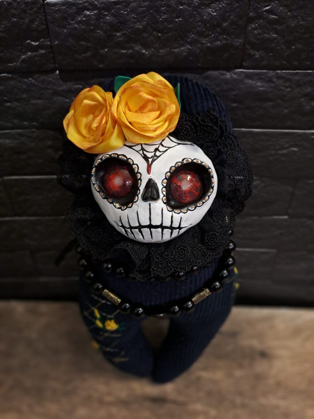 Интерьерная кукла Santa Muerte 25 cv