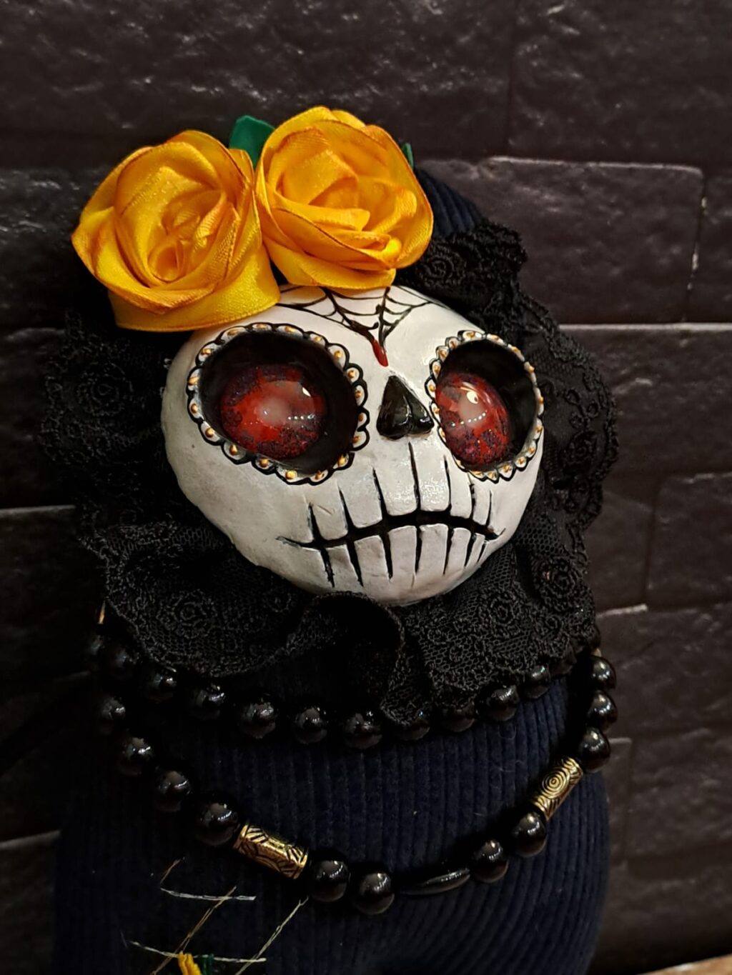 Интерьерная кукла Santa Muerte 25 cv