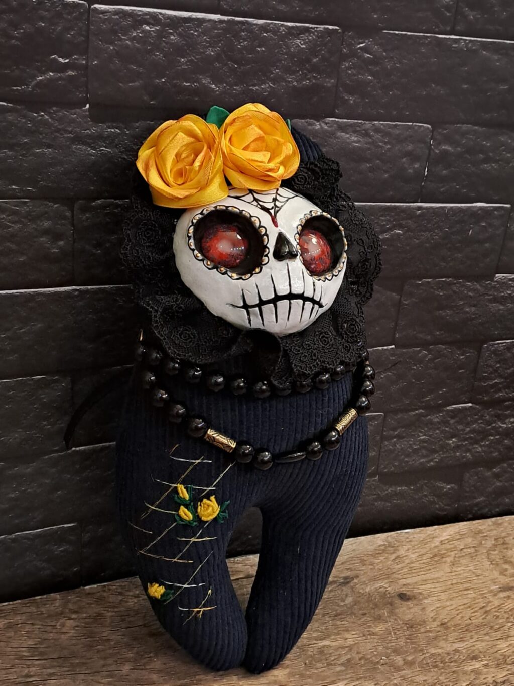 Интерьерная кукла Santa Muerte 25 cv