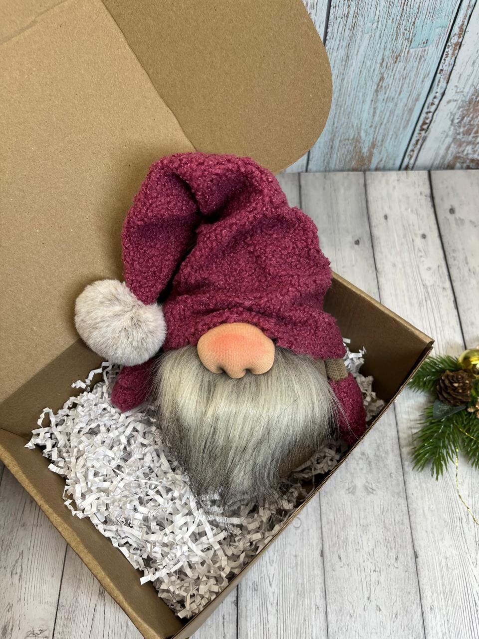 Новогодний Гном 18 см