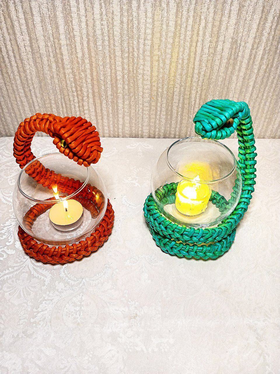 Подсвечник «змея»