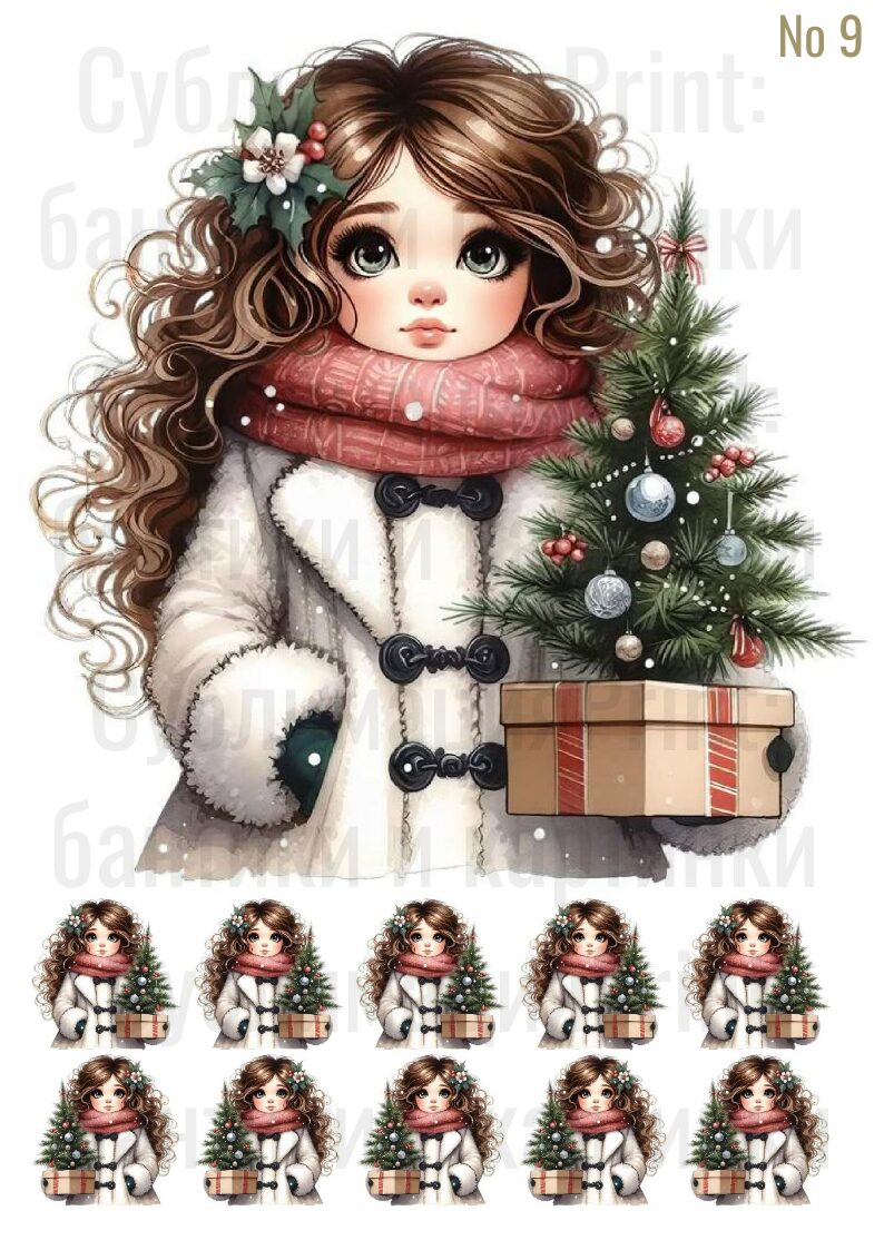 Картинки для сублимации: для футболок, шоперов и бантиков.